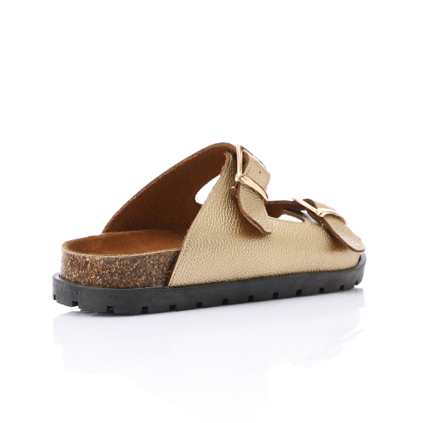 Gold Birko Sandal