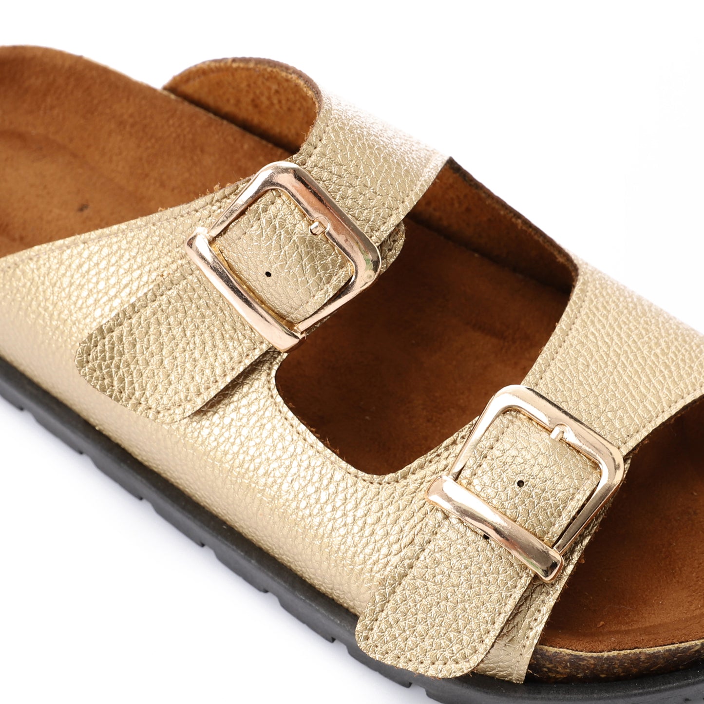 Gold Birko Sandal