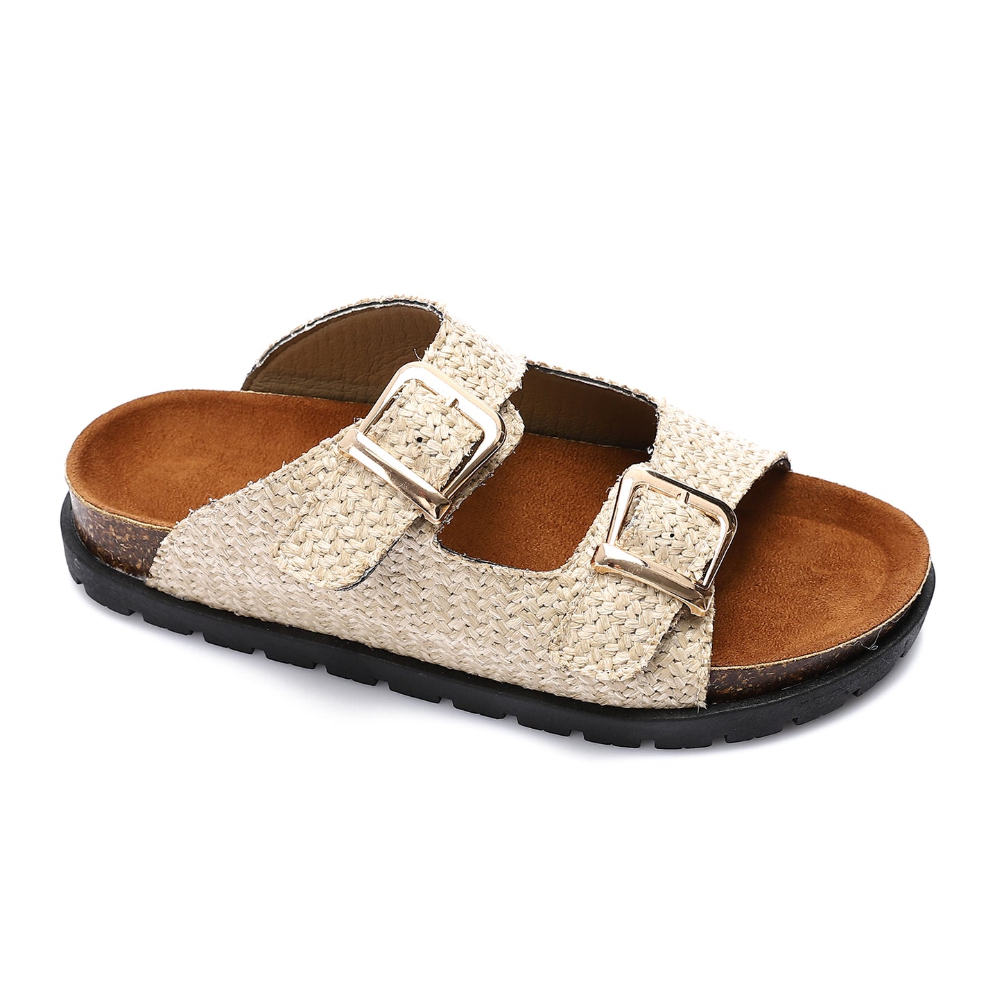 Beige Birko Sandal