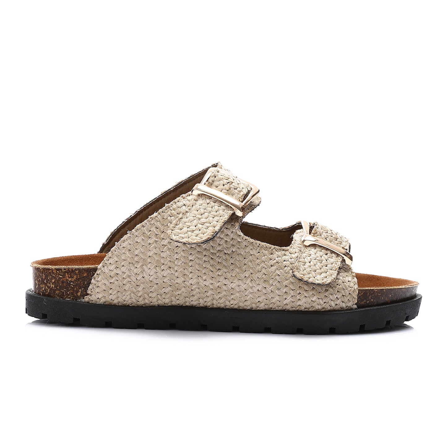 Beige Birko Sandal