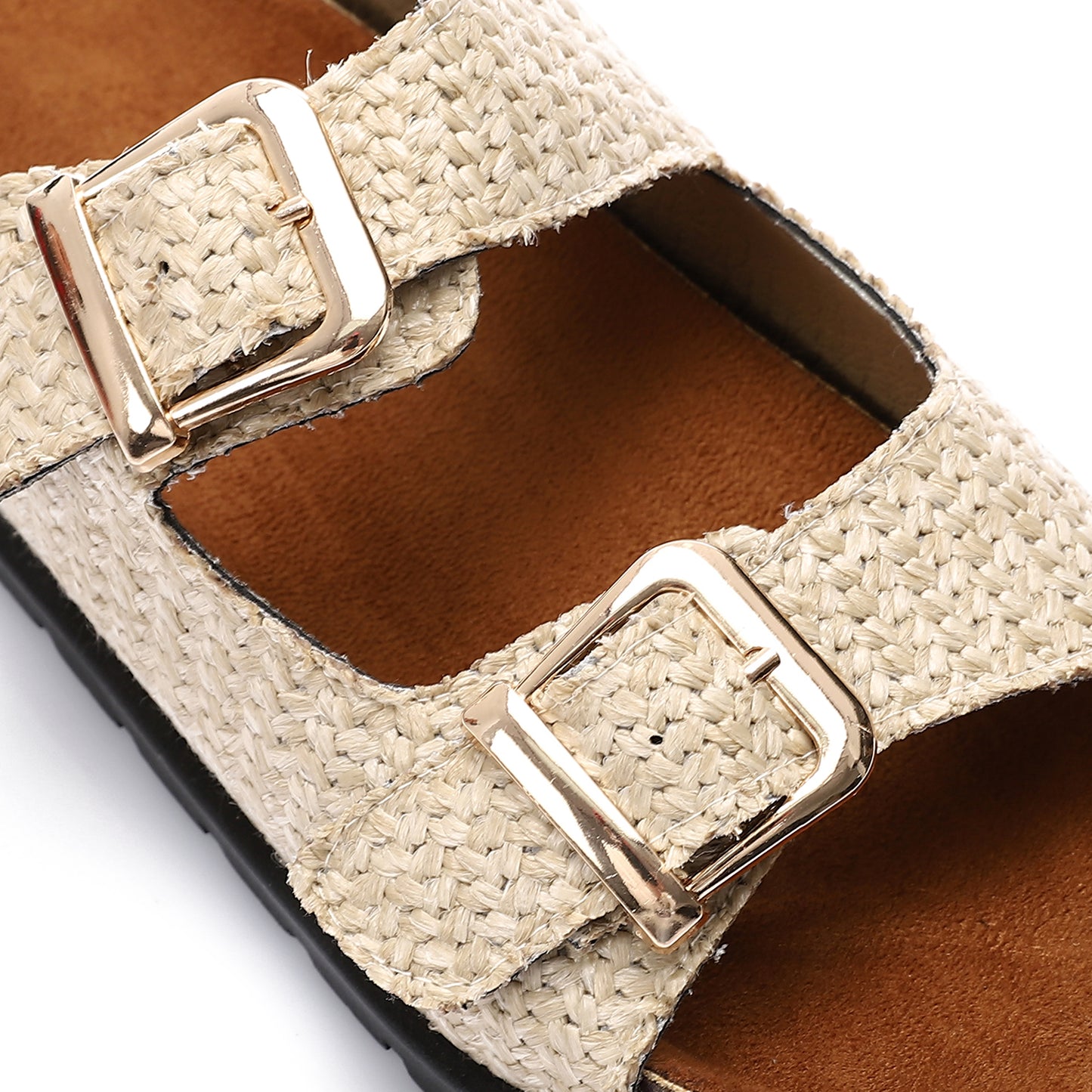 Beige Birko Sandal