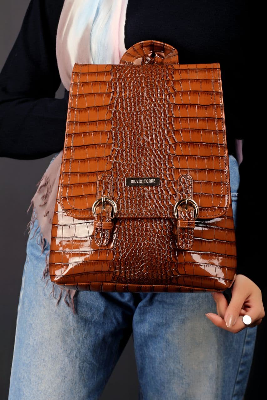 ST Signature Leather Backpack