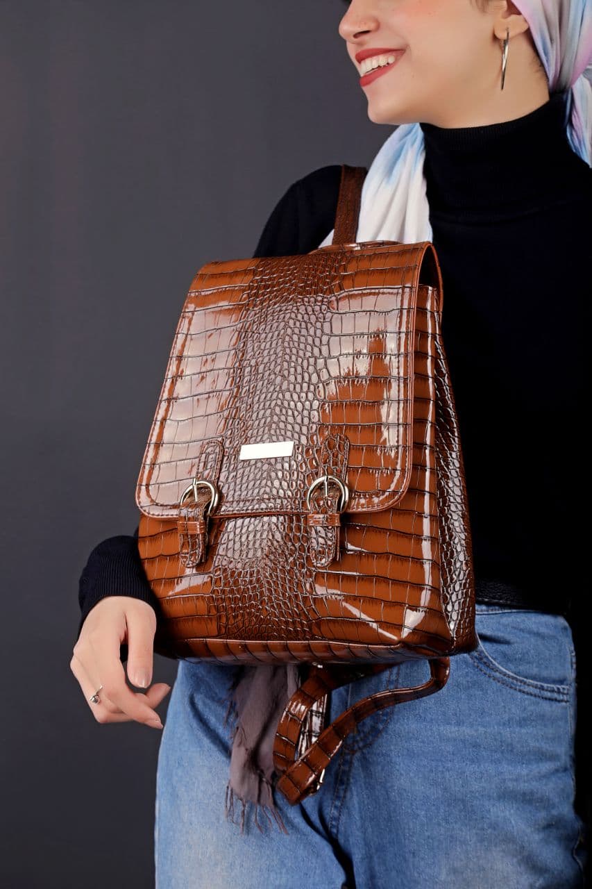 ST Signature Leather Backpack