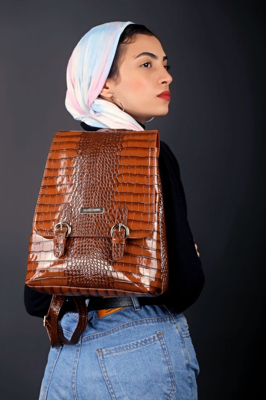 ST Signature Leather Backpack