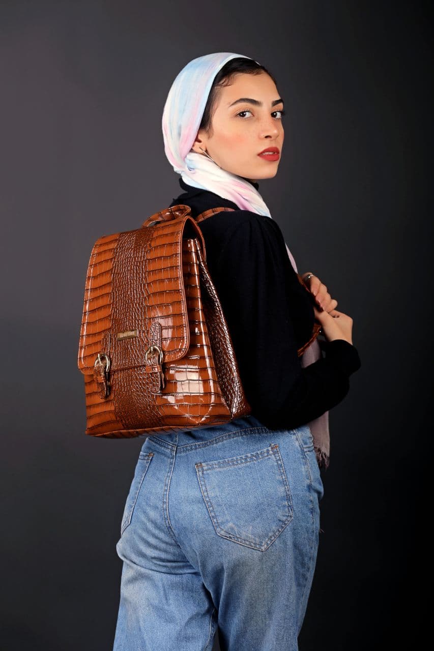 ST Signature Leather Backpack