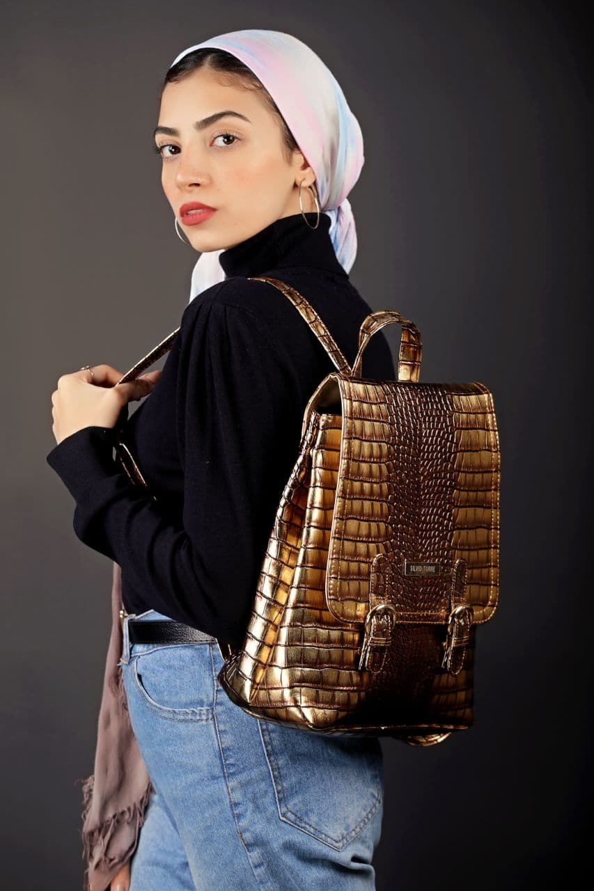 ST Signature Leather Backpack