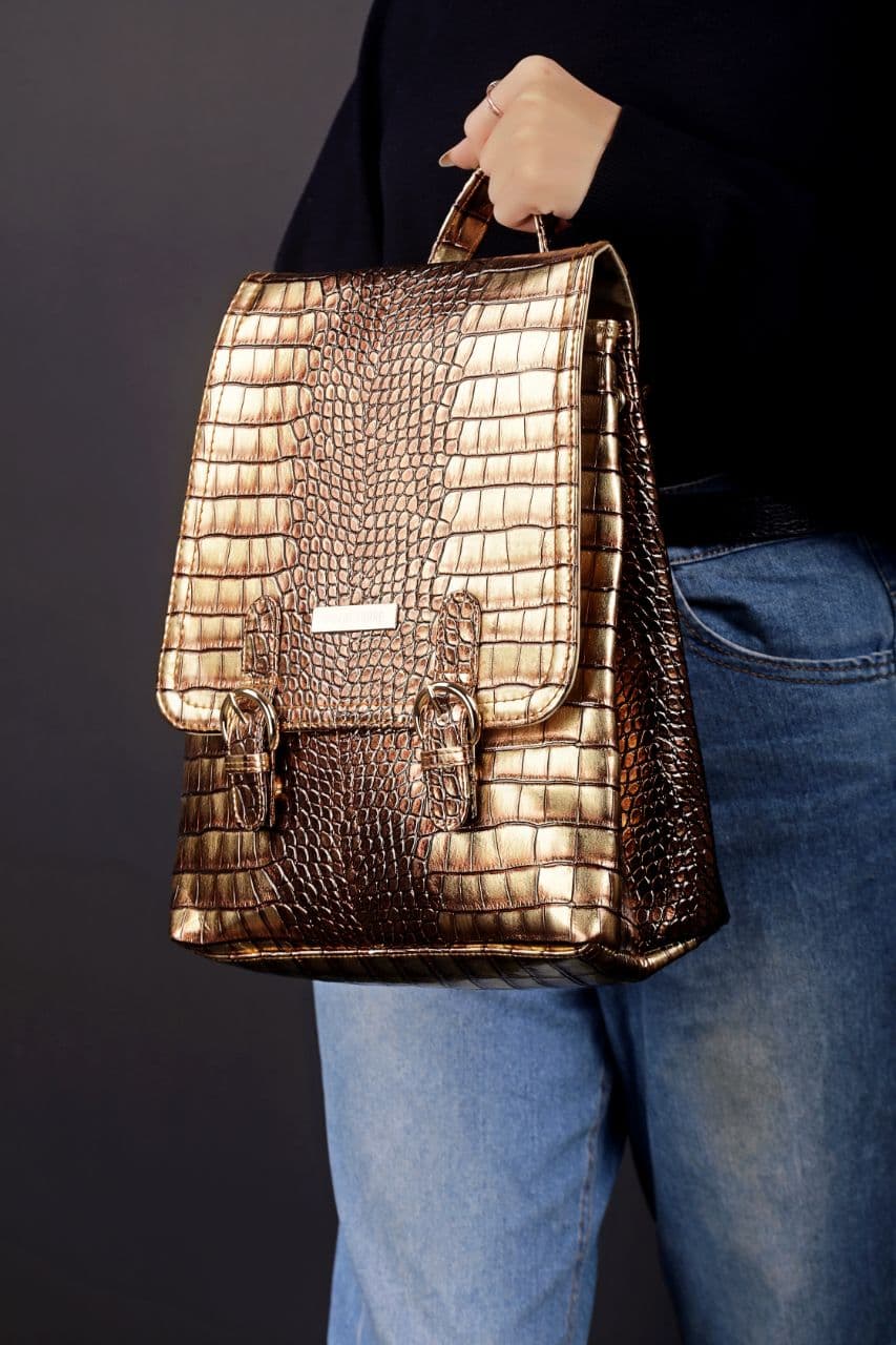 ST Signature Leather Backpack