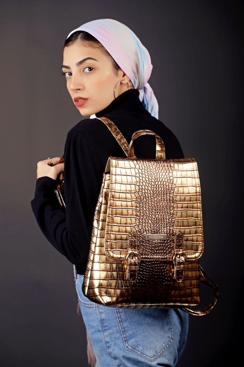 ST Signature Leather Backpack