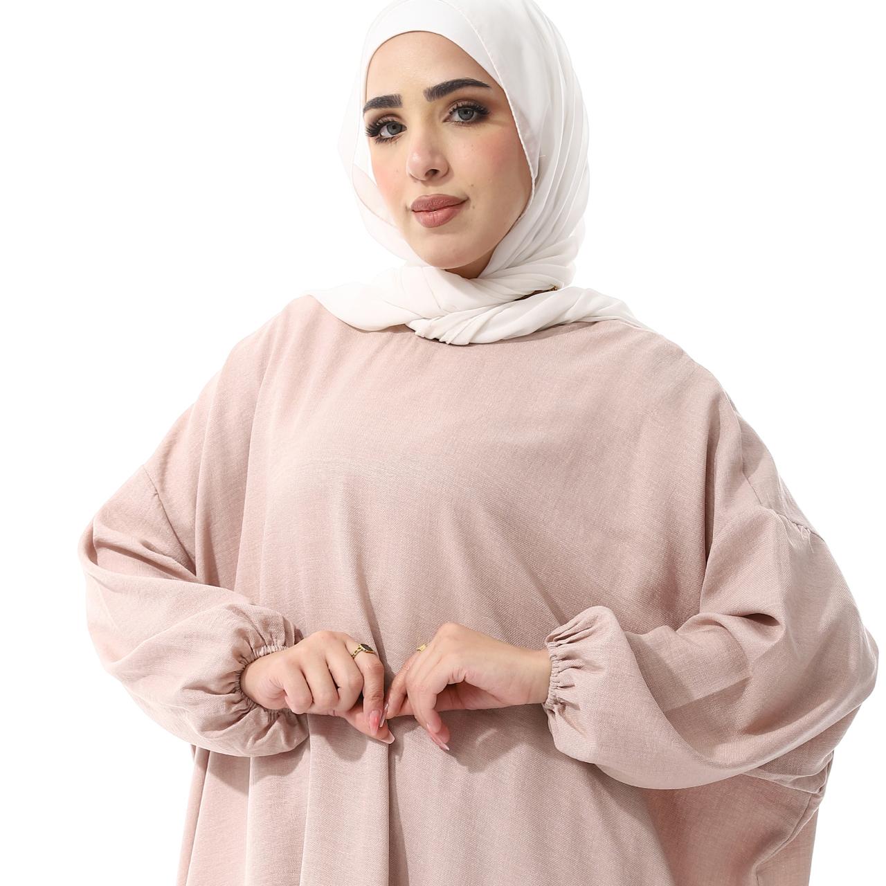 Buttoned Sleeveless Set Brick