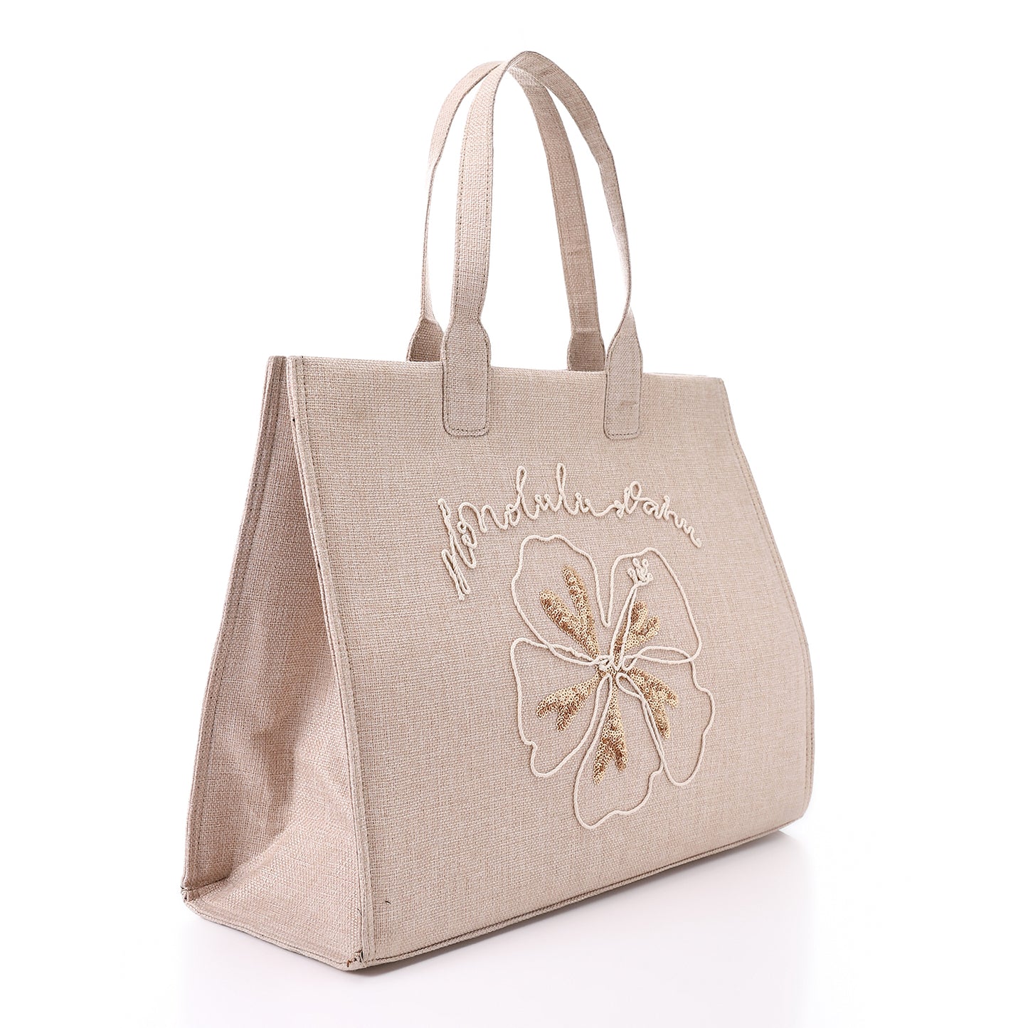 Accessorize Large Beach Straw Tote Bag