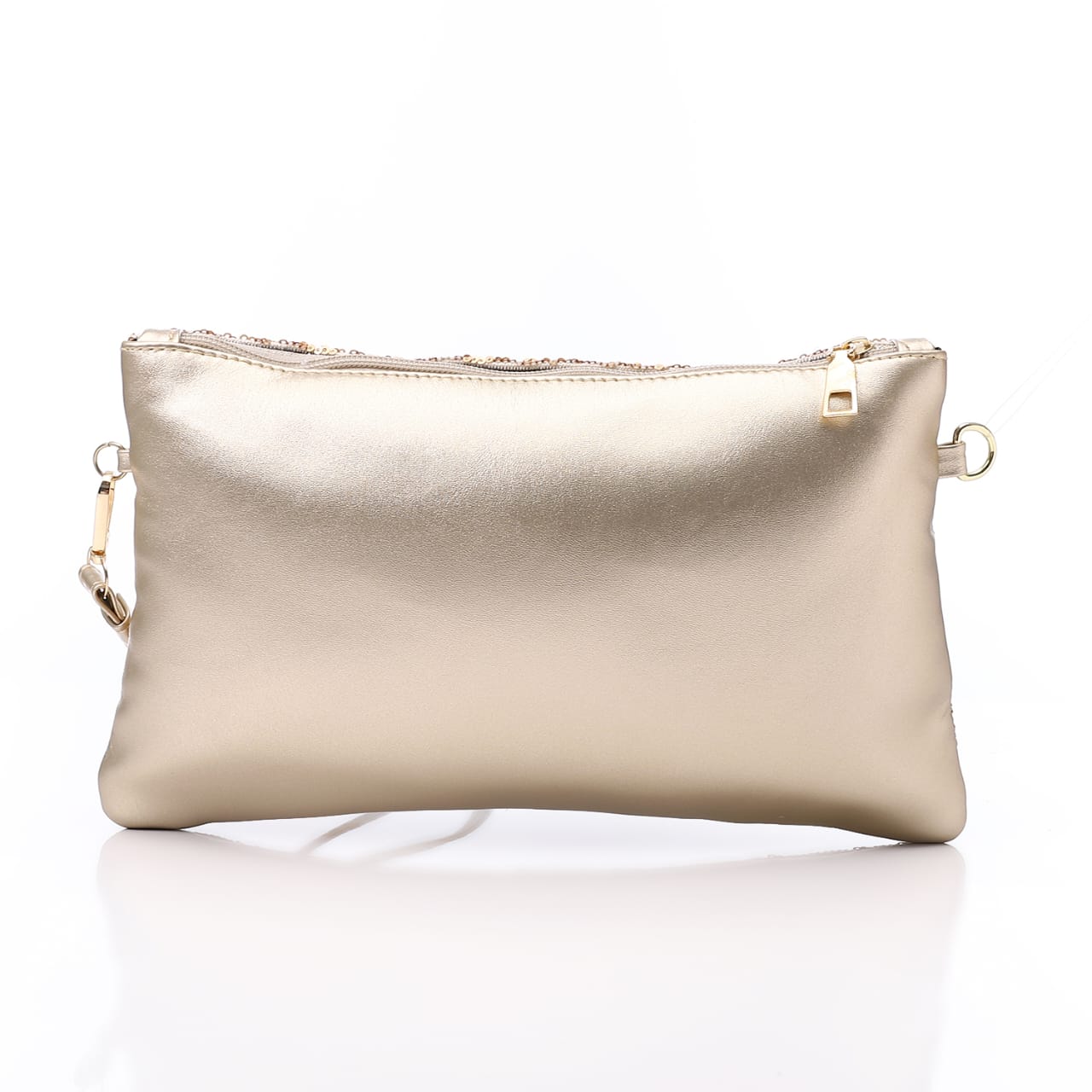 Clutch bag with studs