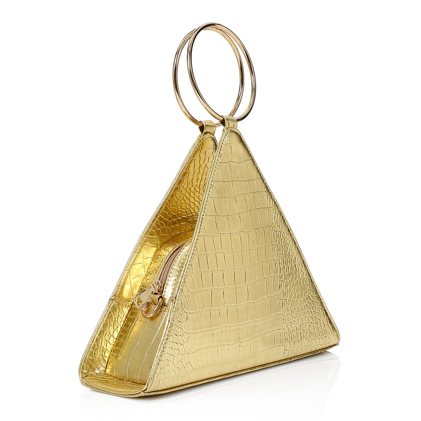 Triangle trendy essential hand bag