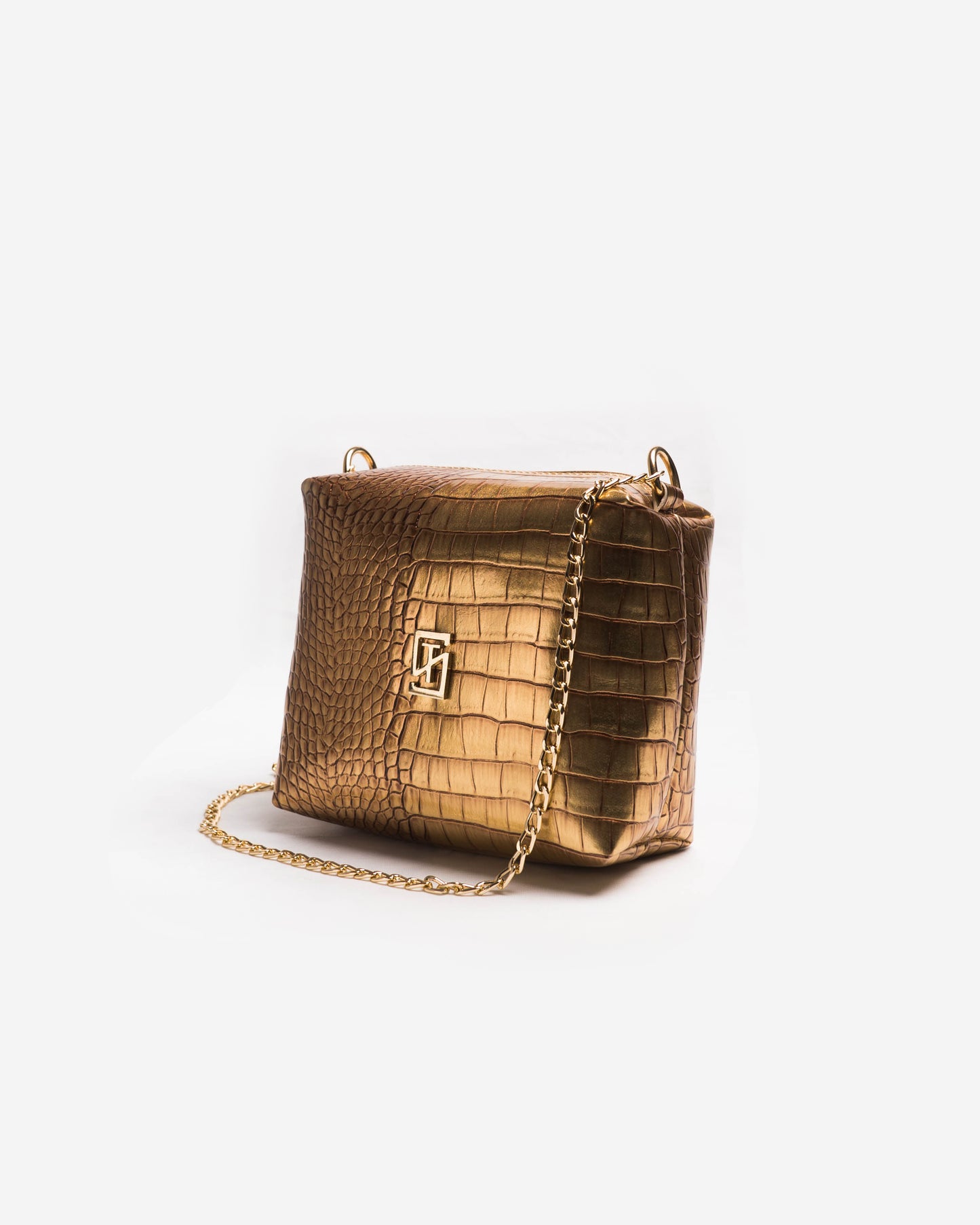 Silvio Torre Snake Leather Cross Bag