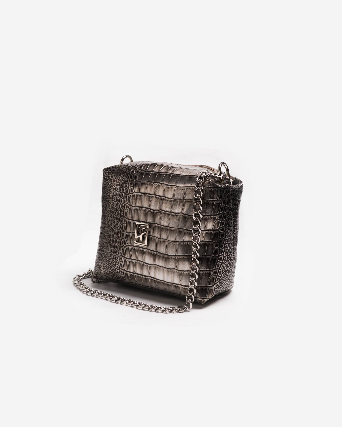 Silvio Torre Snake Leather Cross Bag