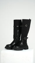 Belted Sock Boot