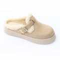 Glamorous Teddy Mules