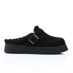 Glamorous Teddy Mules