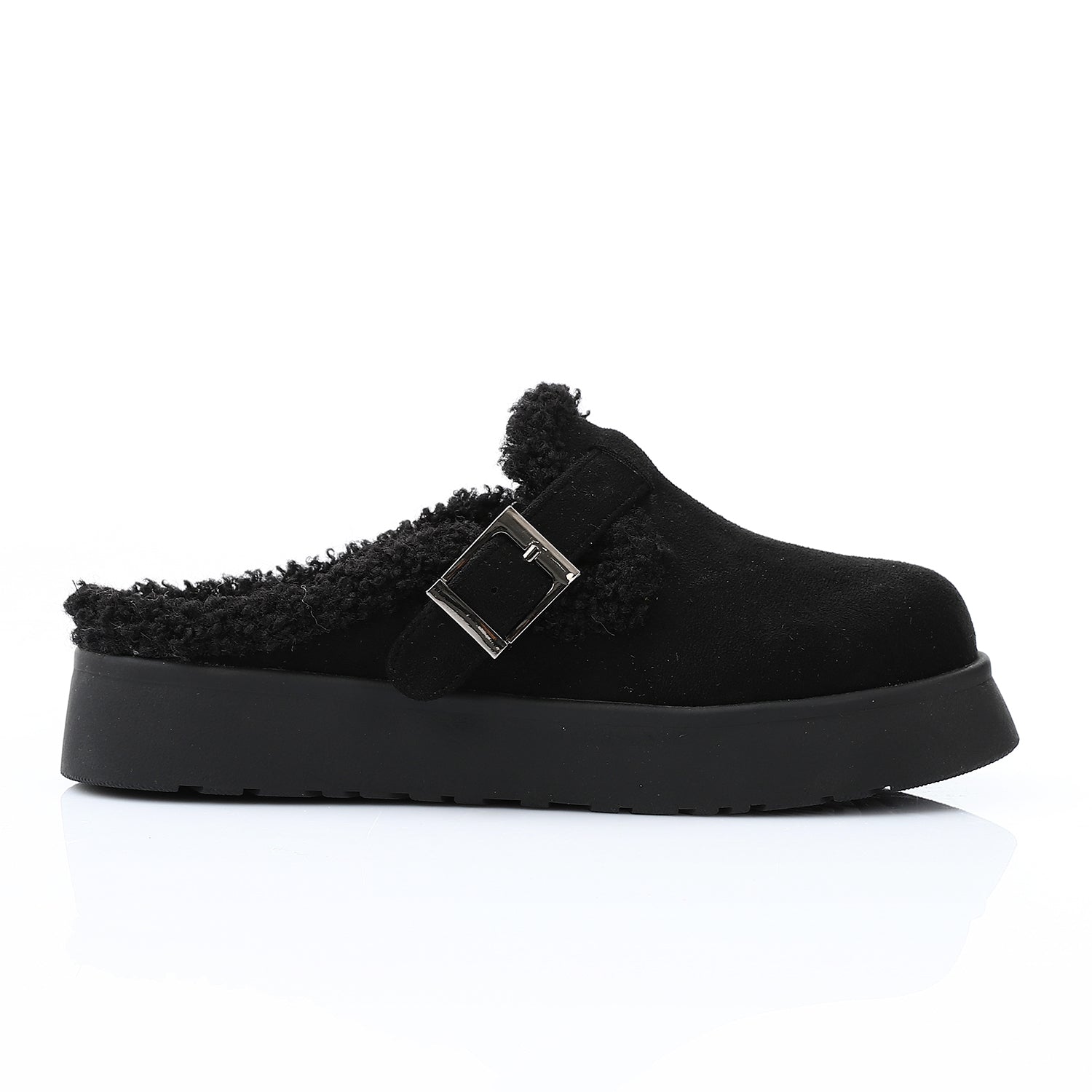 Glamorous Teddy Mules