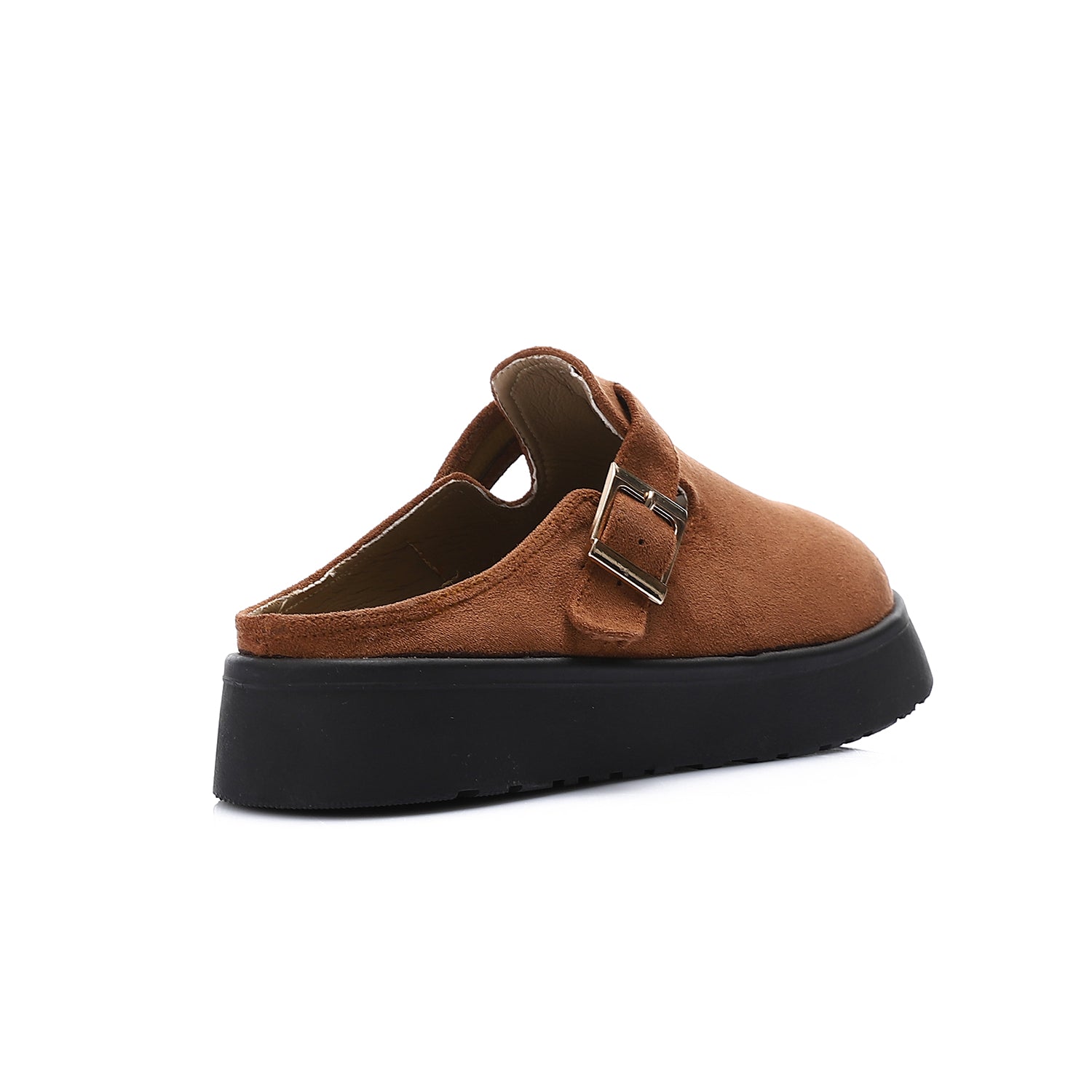 ONLY faux suede teddy lined clogs