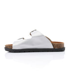 Silver Birko Sandal