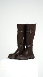 Belted Sock Boot