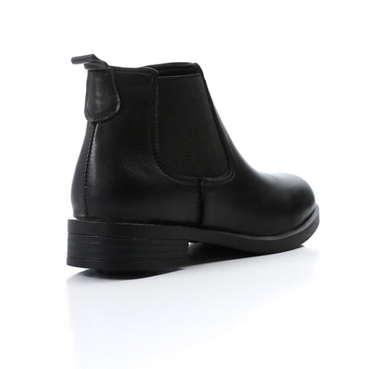 SEQWL square toe block heel ankle boots