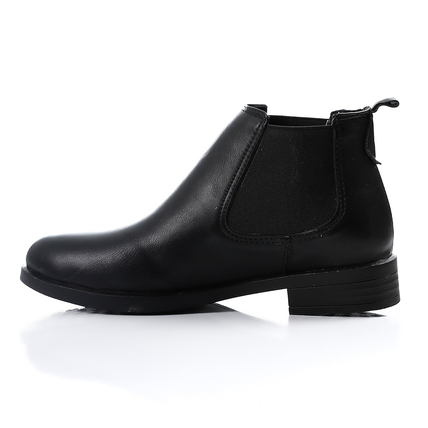 SEQWL square toe block heel ankle boots