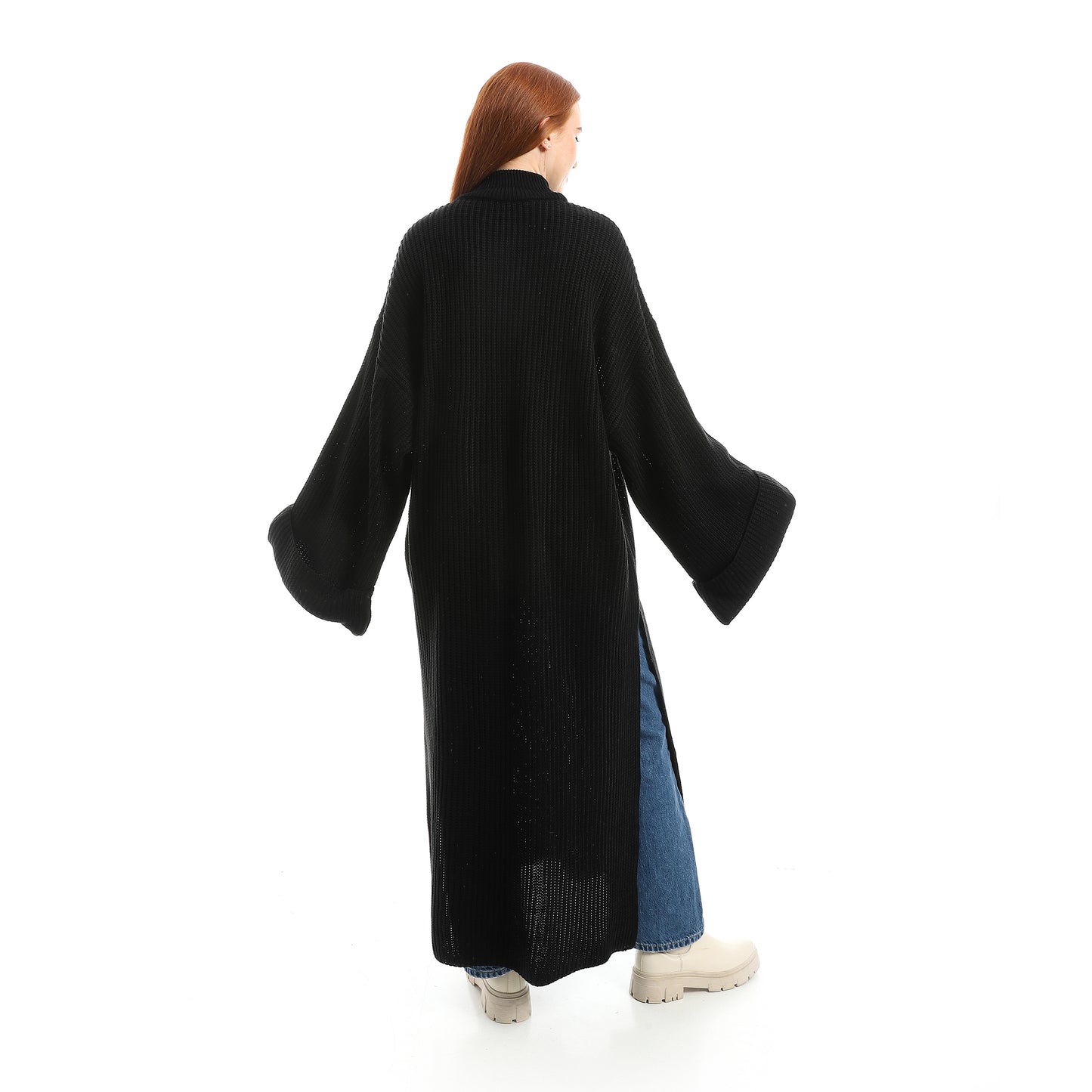 Oversized Neck Maxi Dress