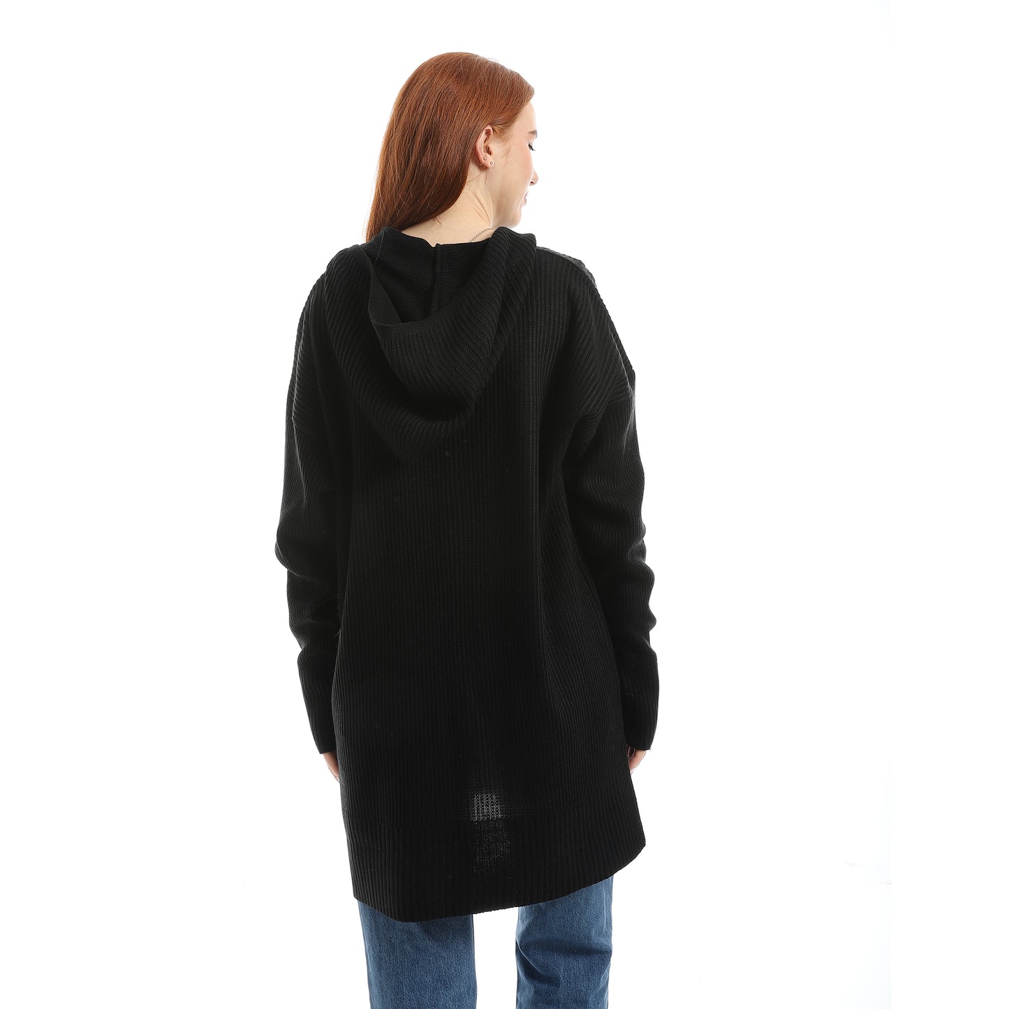 Cable Detail Midi Dress