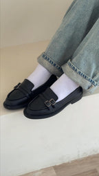 Elegance Buckle Loafers