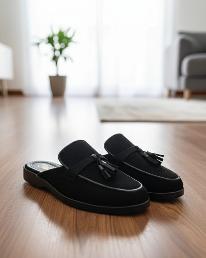 The Heirloom Suede Slide
