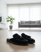 The Heirloom Suede Slide