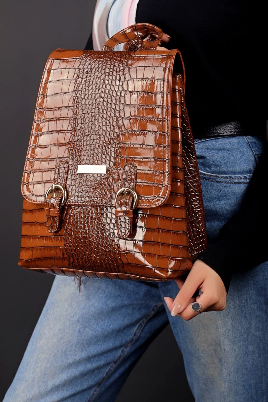 ST Signature Leather Backpack