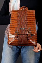 ST Signature Leather Backpack