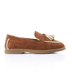 Tassel loafers in Havan suede leather