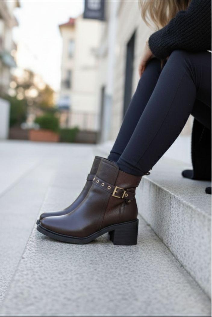 Ankle Boot Brown