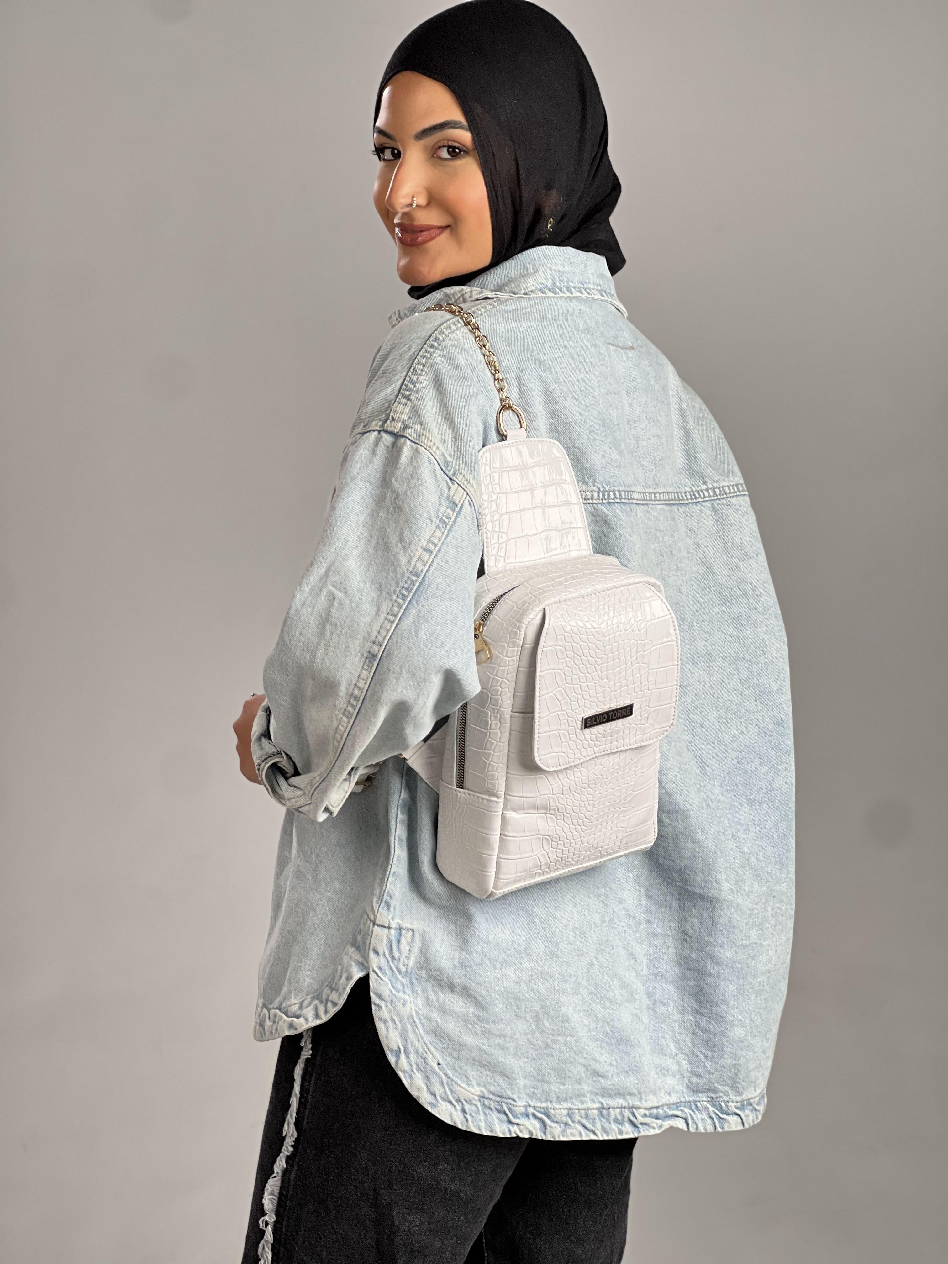 ST Signature Leather Crossbody Bag