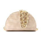 HAND TO CROSS MINI BAG HALF ROUND