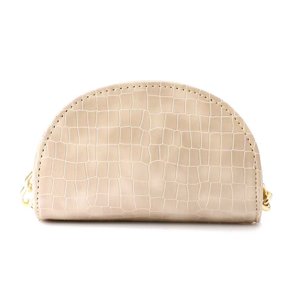 HAND TO CROSS MINI BAG HALF ROUND