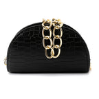 HAND TO CROSS MINI BAG HALF ROUND