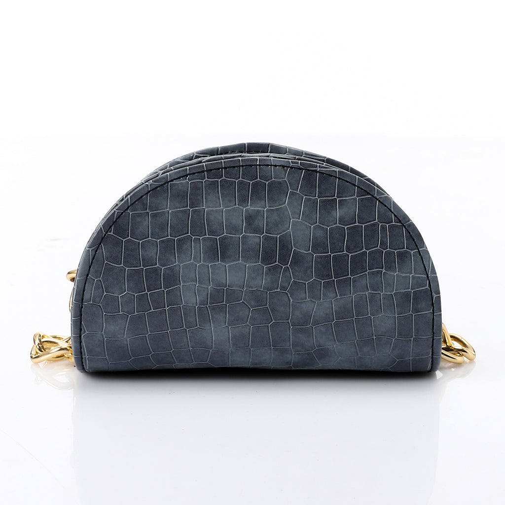 HAND TO CROSS MINI BAG HALF ROUND