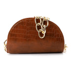 HAND TO CROSS MINI BAG HALF ROUND