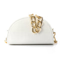 HAND TO CROSS MINI BAG HALF ROUND