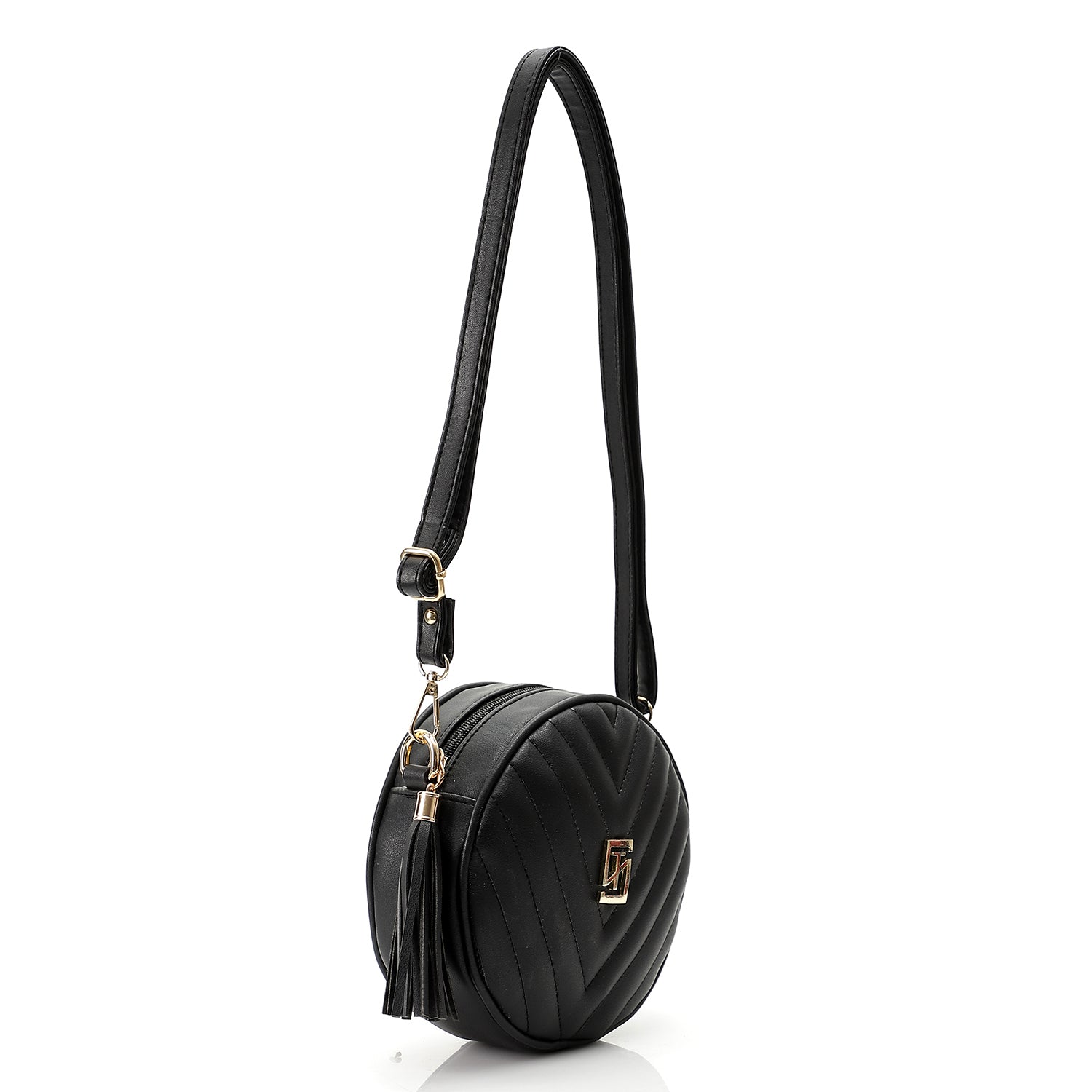 ST Mini Round Crossbody Bag