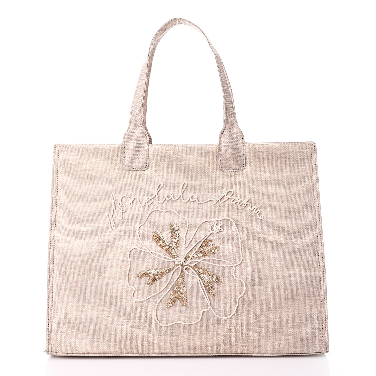 Accessorize Large Beach Straw Tote Bag