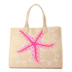 Accessorize Large Beach Straw Tote Bag