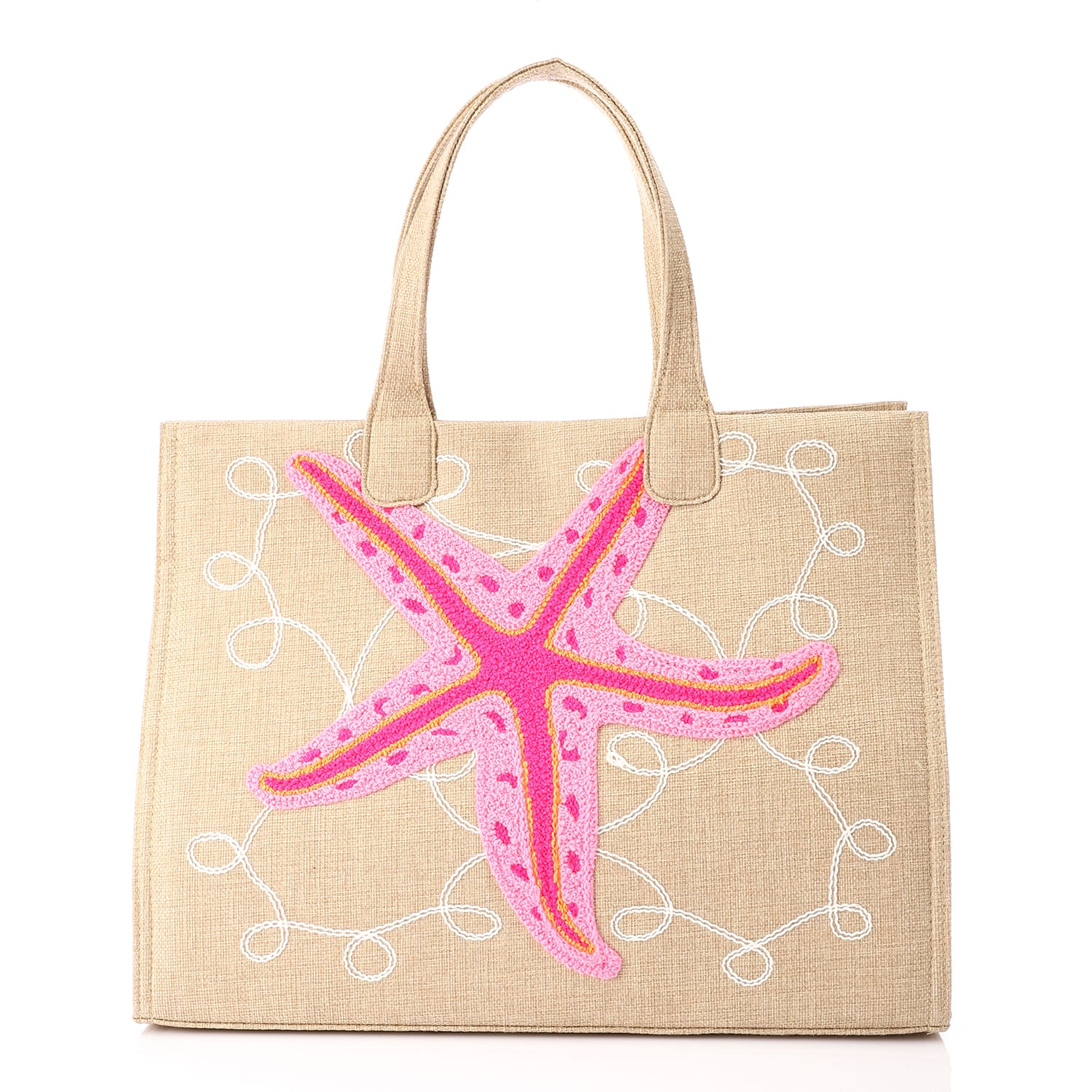 Accessorize Large Beach Straw Tote Bag