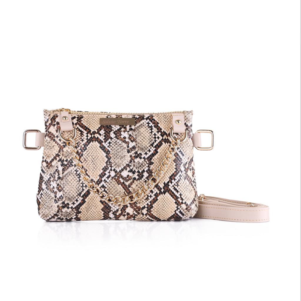 ST Leather Waist And Shoulder Bag