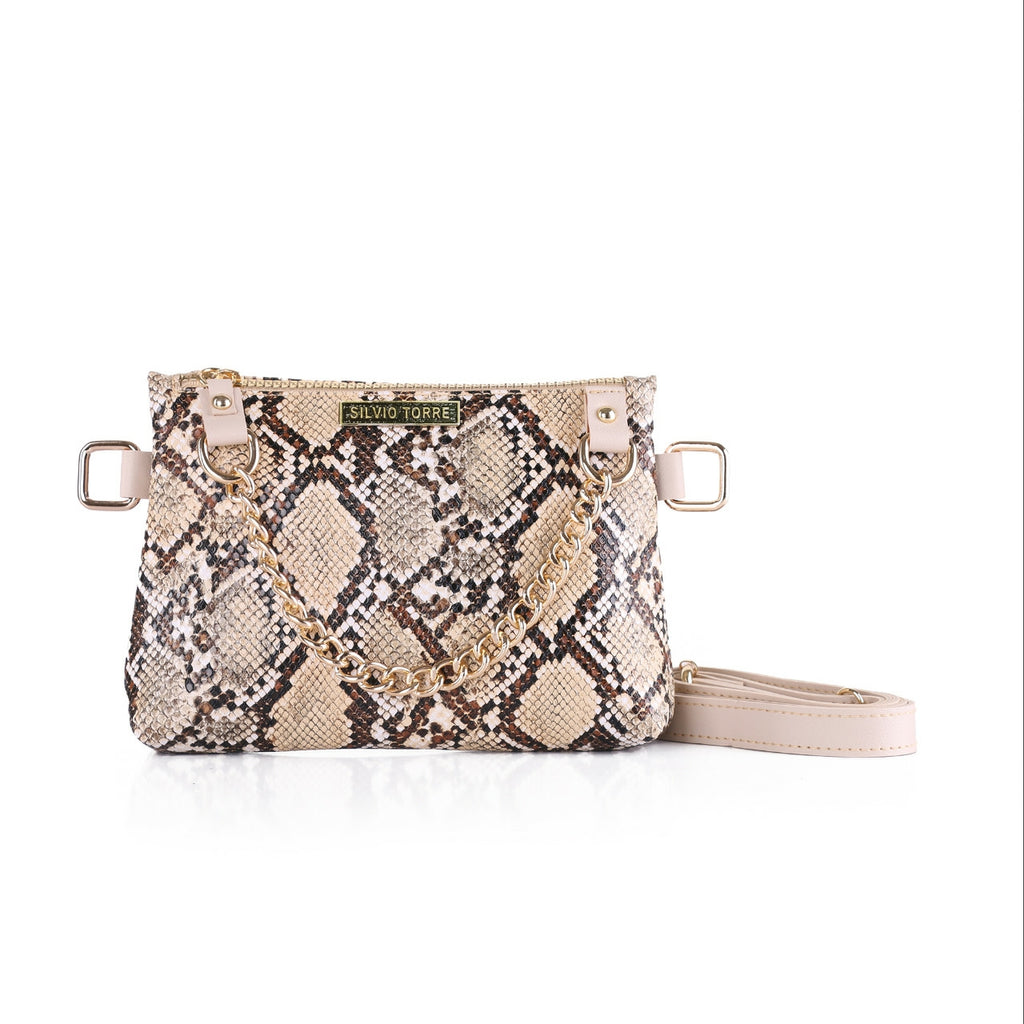 ST Leather Waist And Shoulder Bag