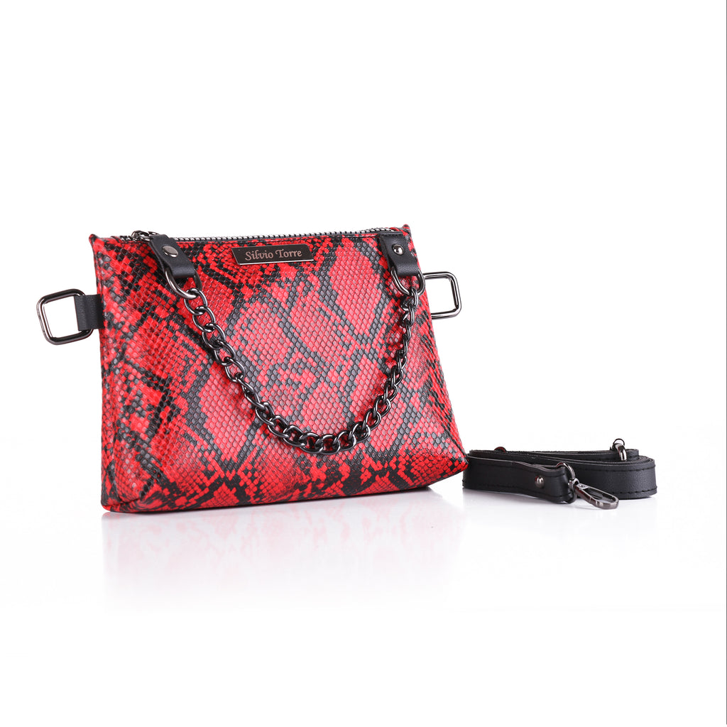 ST Leather Waist And Shoulder Bag